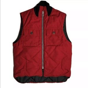 LKNW Vintage PENNEYS FOREMOST HUNTING Vest Red S/M